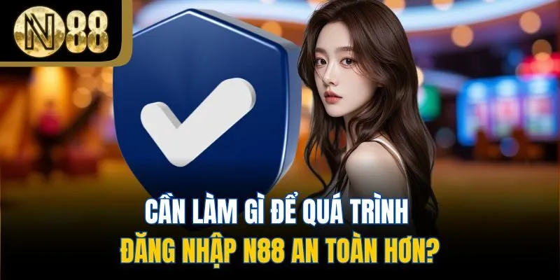 Cần làm gì để quá trình đăng nhập N88 an toàn hơn?