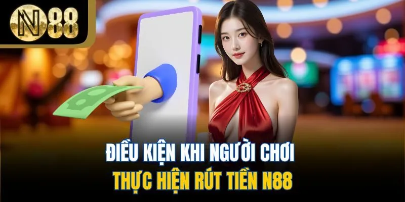 Điều kiện khi người chơi thực hiện rút tiền N88