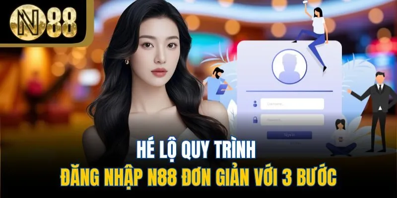 Hé lộ quy trình đăng nhập N88 đơn giản với 3 bước