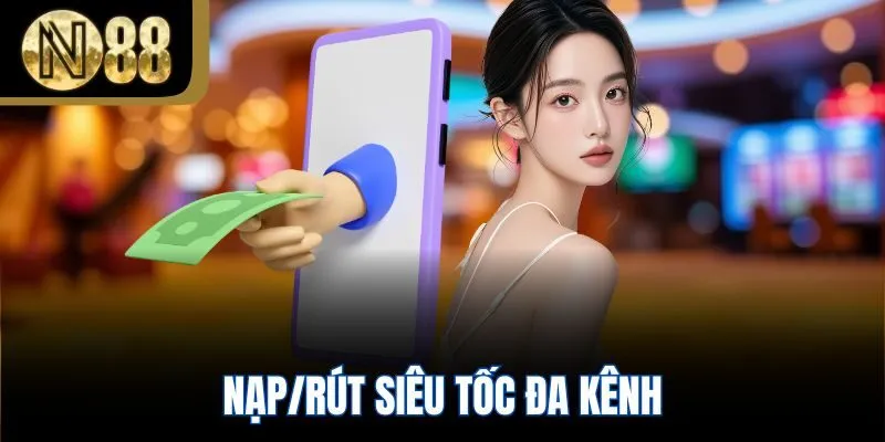 Nạp/rút siêu tốc đa kênh