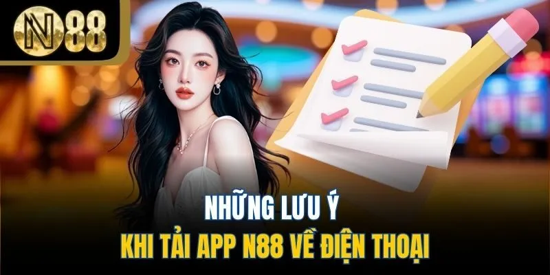 Những lưu ý khi tải app N88 về điện thoại