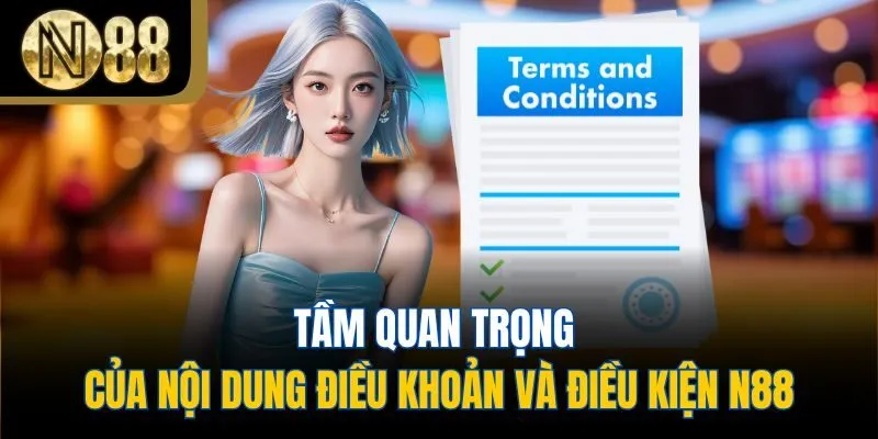 Tầm quan trọng của nội dung điều khoản và điều kiện N88